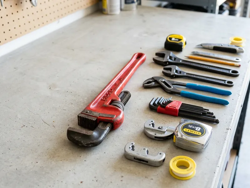 Professional plumbers in Remington, IN equipped with top-tier tools for residential and commercial plumbing services.